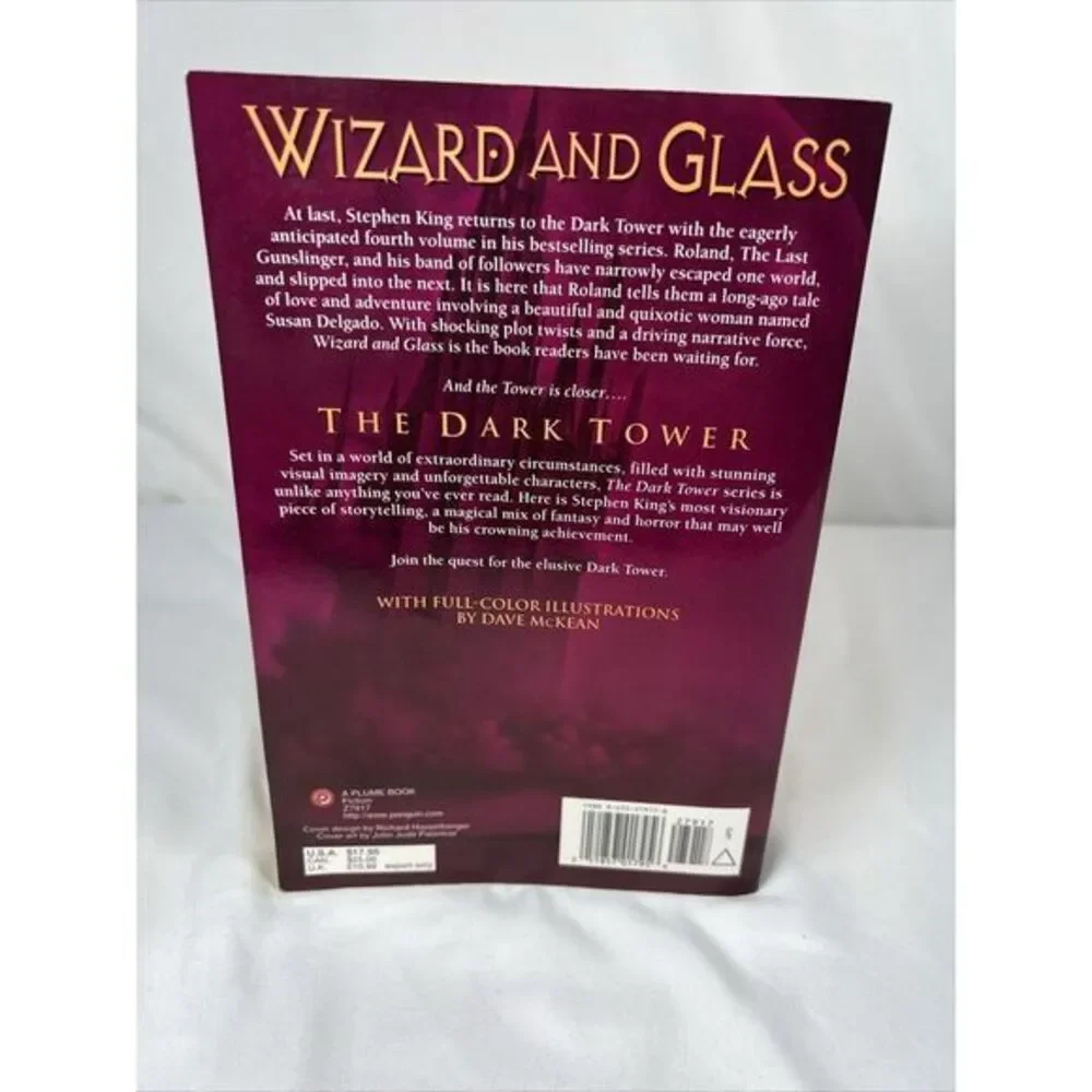 Stephen King‎ The Dark Tower IV: Wizard And Glass 1997 p/b very good